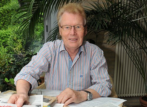 Udo Bolte hat die Gemeinde Steinhagen in den vergangenen Jahrzehnten maßgeblich geprägt. Er stirbt im November. - © Frank Jasper