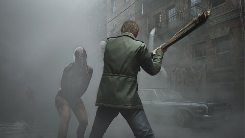Kämpfe bestreiten wir wahlweise mit Waffen oder mit Muskelkraft, wie auf diesem Bild. - © Konami