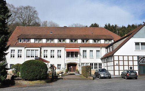 Aus und vorbei: Das Berghotel Quellental in Steinhagen ist Geschichte. - © Frank Jasper