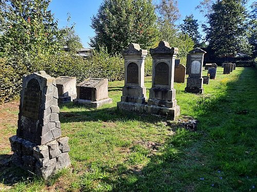 Der jüdische Friedhof in Halle. - © Jonas Damme