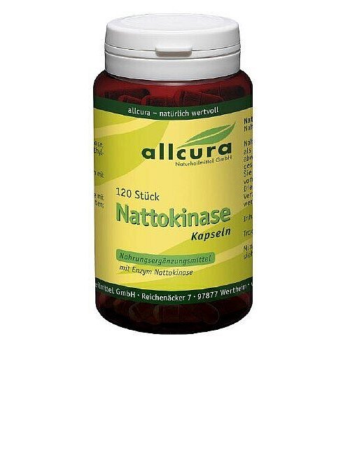 Es werden Nattokinase-Kapseln zurückgerufen. - © Allcura Naturheilmittel GmbH