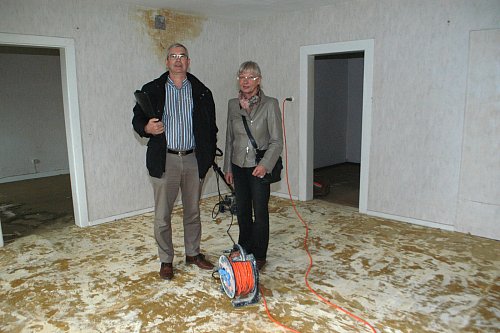 Architektenduo: Wolfgang Fritsche und Marie-Luise Wißbrock-Schürmann. - © Foto: Kerstin Spieker