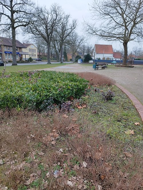 Der Heinrich-Weber-Platz ist Zentrum des Dorfes. Alle zwei Jahre soll hier künftig ein Fest stattfinden. - © Andre Schneider
