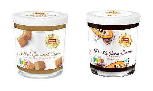 Diese beiden Produkte von Rewe könnten Nuss-Paste enthalten. - © Julius Uekmann