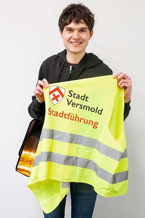 Malte Schäfer bietet eine Stadtführung am Kirmes-Samstag an. - © Andre Schneider