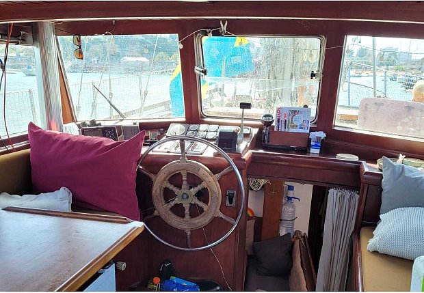 Stemweder Familie lebt auf einem Segelboot