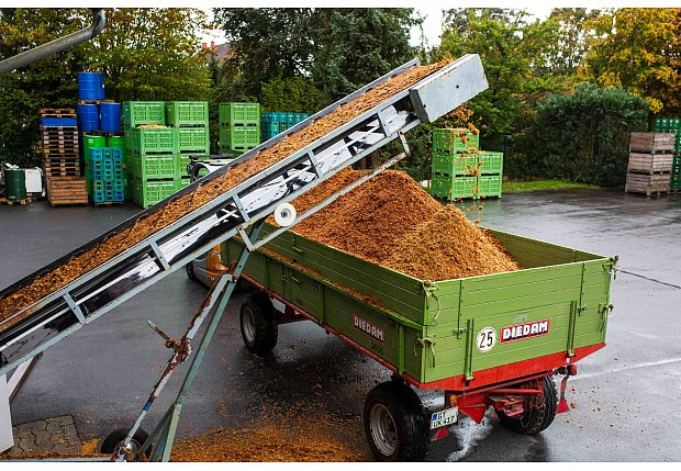 Einblicke in die Mosterei Barteldrees in Halle