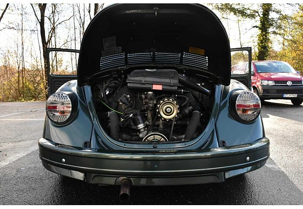 Der VW Käfer ist seine Leidenschaft