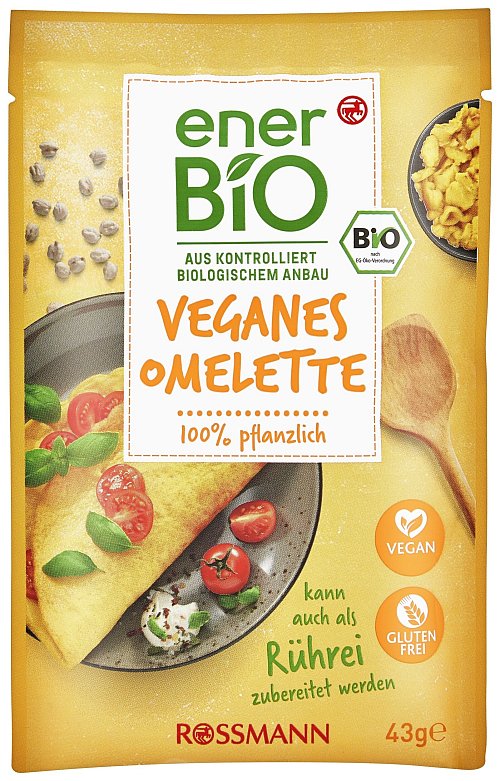 Bei diesem veganen Omelette könnten Salmonellen in einer Zutat sein. - © Dirk Rossmann GmbH