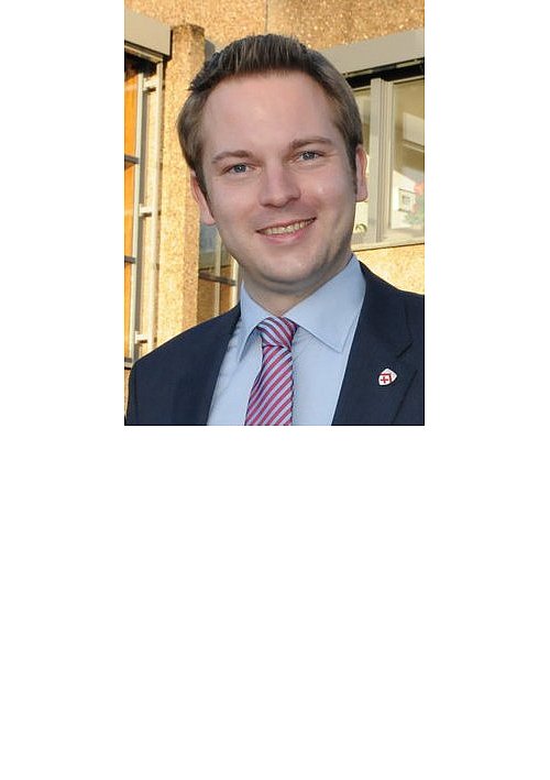 Zuversichtlich: Bürgermeister Michael Meyer-Hermann. - © Foto: Jan Herrmann