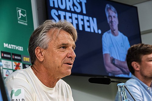 Horst Steffen hat in diesem Sommer das Traineramt beim SV Werder Bremen übernommen. - © IMAGO/Nordphoto