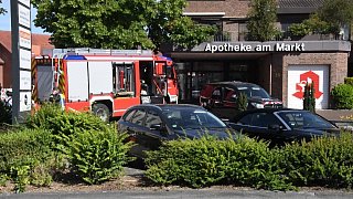 Bombenverdacht in der Volksbank Steinhagen