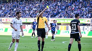 SC Paderborn gegen Arminia Bielefeld