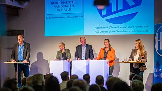 Zahlreiche Besucher beim großen HK-Live-Event zur Wahl 2025