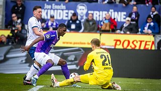 Arminia Bielefeld schlägt Osnabrück mit 1:0.