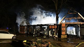 Großbrand in Brockhagen