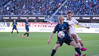 SC Paderborn gegen Arminia Bielefeld