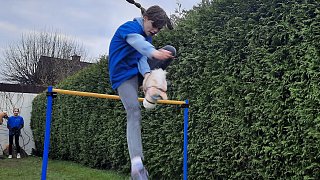 Hobby-Horsing: Einblicke in das Training in Halle