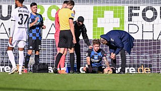 SC Paderborn gegen Arminia Bielefeld