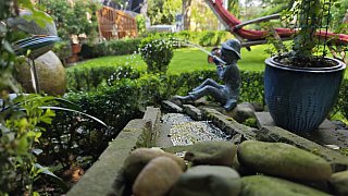 Das Gartenidyll von Ludger und Martina Jochmaring aus Brakel