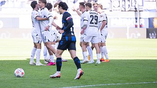 SC Paderborn gegen Arminia Bielefeld
