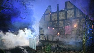 Großbrand in Brockhagen