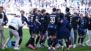 SC Paderborn gegen Arminia Bielefeld