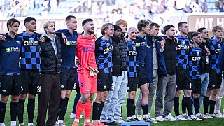SC Paderborn gegen Arminia Bielefeld