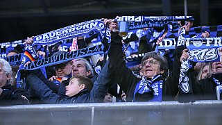 SC Paderborn gegen Arminia Bielefeld
