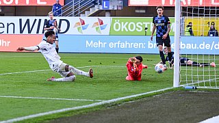 SC Paderborn gegen Arminia Bielefeld