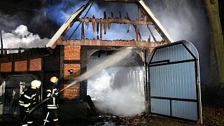 Großbrand in Brockhagen