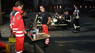 Versmold: 400 Quadratmeter große Scheune bei Großbrand vernichtet