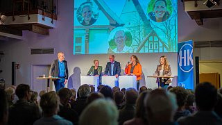 Zahlreiche Besucher beim großen HK-Live-Event zur Wahl 2025