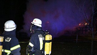 Großbrand in Brockhagen
