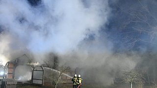 Großbrand in Brockhagen