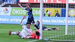 SC Paderborn gegen Arminia Bielefeld