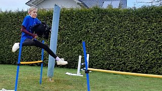 Hobby-Horsing: Einblicke in das Training in Halle