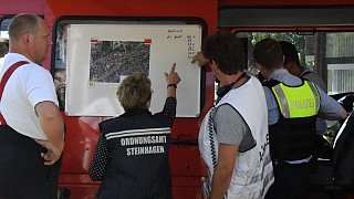 Bombenverdacht in der Volksbank Steinhagen