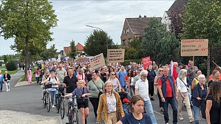 Demonstration in Lippstadt zum Abtreibungsverbot