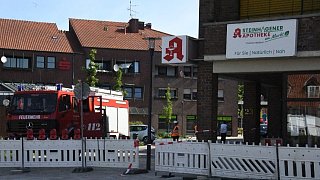 Bombenverdacht in der Volksbank Steinhagen