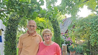 Das Gartenidyll von Ludger und Martina Jochmaring aus Brakel