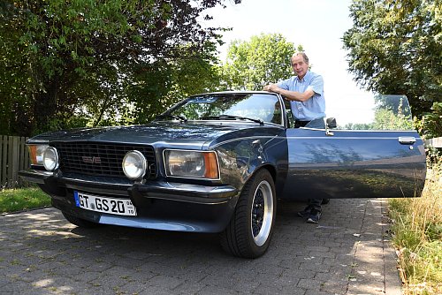 Hartmut Eppes Opel Commodore GS/E war der Traum fast jeden jungen Mannes in den 70ern. - © Jonas Damme