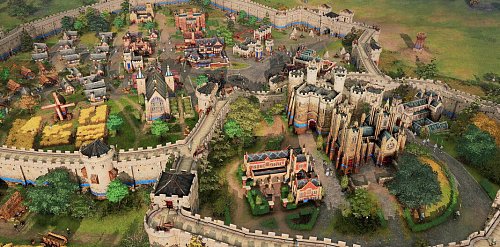 Der Burgen- und Basenbau ist ein wesentliches Element von "Age of Empires" - © Microsoft