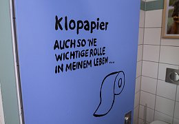 Die Toiletten der CJD Sekundarschule