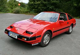 Tief, lang, rot: der Nissan 300ZX von Carsten Heidemann aus Steinhagen.