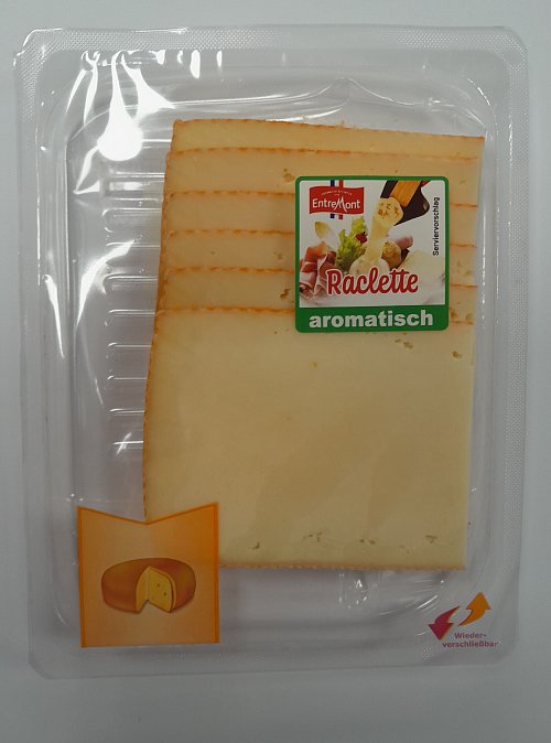 Die Firma Sales & Service Aktuell GmbH ruft den Raclette Käse zurück. - © Sales & Service Aktuell GmbH