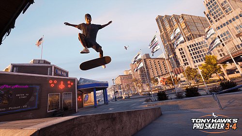Die urbane Kulisse von San Francisco bietet in „Tony Hawk’s Pro Skater 3+4“ viele Möglichkeiten, den Highscore nach oben zu treiben. - © Activision