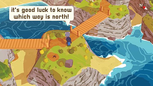 Immer gut, wenn man weiß, wo Norden ist. Das hilft bei der Orientierung auf der Insel, deshalb bekommen wir hier einen Kompass geschenkt. - © adamgryu