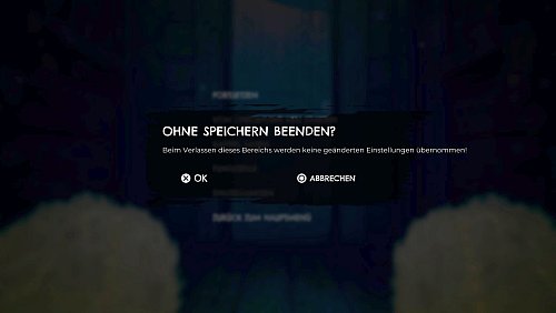 Derzeit noch ein nerviger Bug: Wer das Spiel über das Zwischenmenü pausiert und dann weitermachen will, kommt bei diesem Bildschirm vermutlich kurz ins Stocken. "Ok" ist aber die richtige Antwort, und ein Patch wird den Fehler sicher bald beheben. - © The Gang