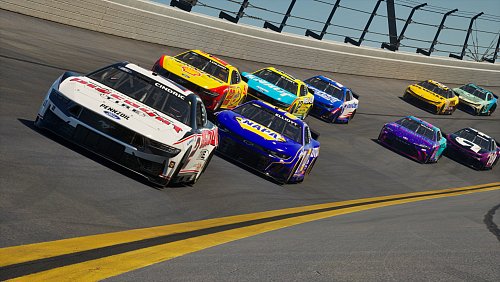 Rasante Action auf dem Oval: NASCAR 25 beeindruckt mit detailgetreuer Grafik und realistischem Fahrgefühl. - © iRacing